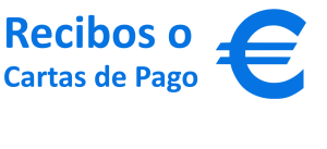 Recibos o cartas de pago
