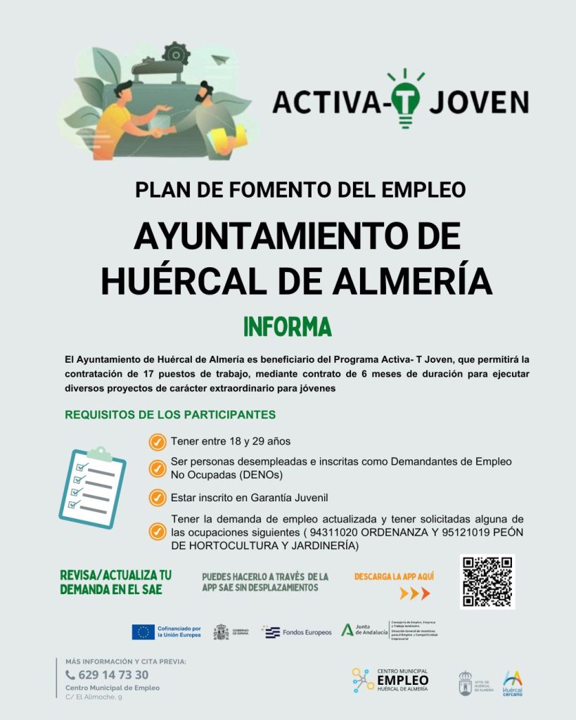 PLAN DE EMPLEO ACTIVA-T JOVEN
