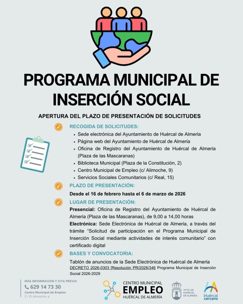 PROGRAMA MUNICIPAL DE INSERCIÓN SOCIAL
